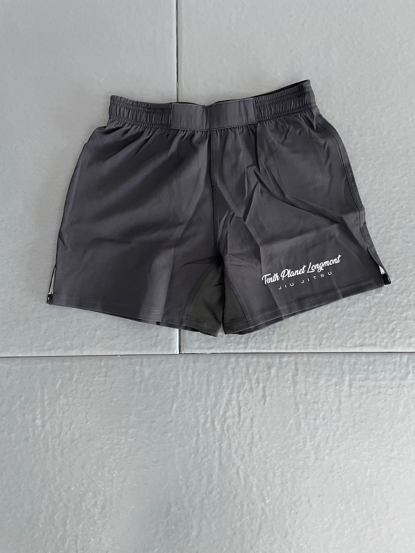 Black Script Shorts