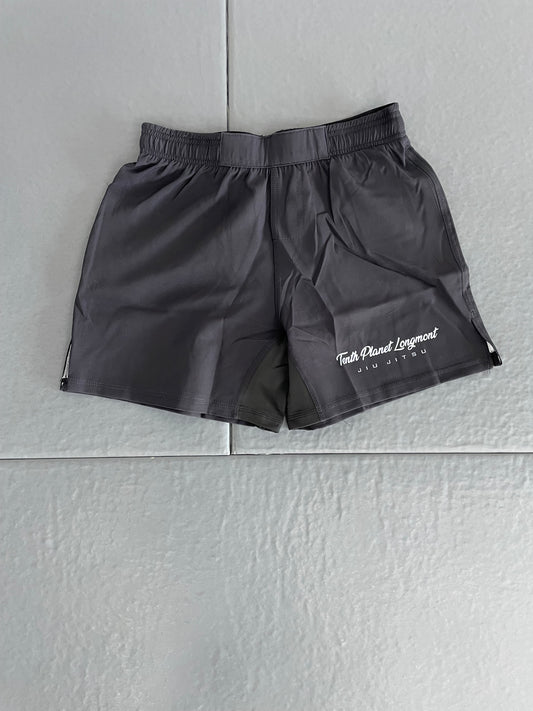 Black Script Shorts