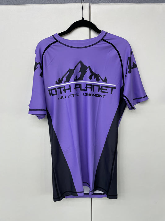 Purple Belt Shortsleeve Rashguard