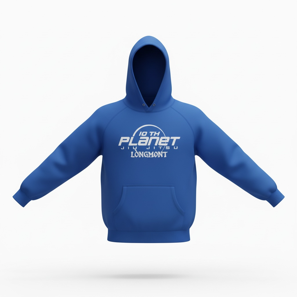 Blue OG Circle Logo Heavyweight Hoodie